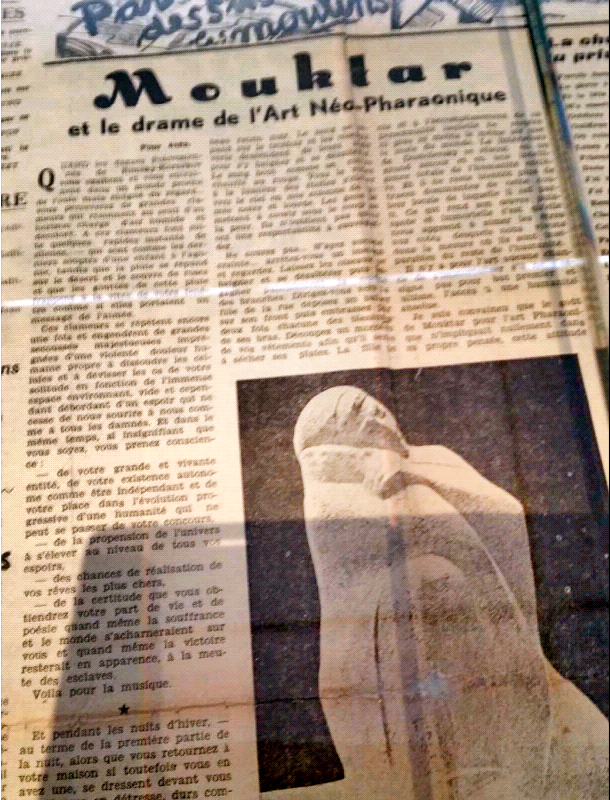 Kamel El Telmisany in Don Quichotte, jeudi 4 janvier 1940