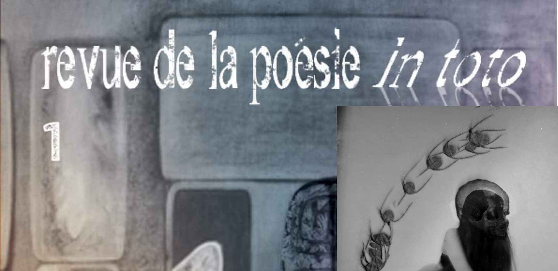 Collages by tahani jaloul in “Revue de la poésie in toto n° 1