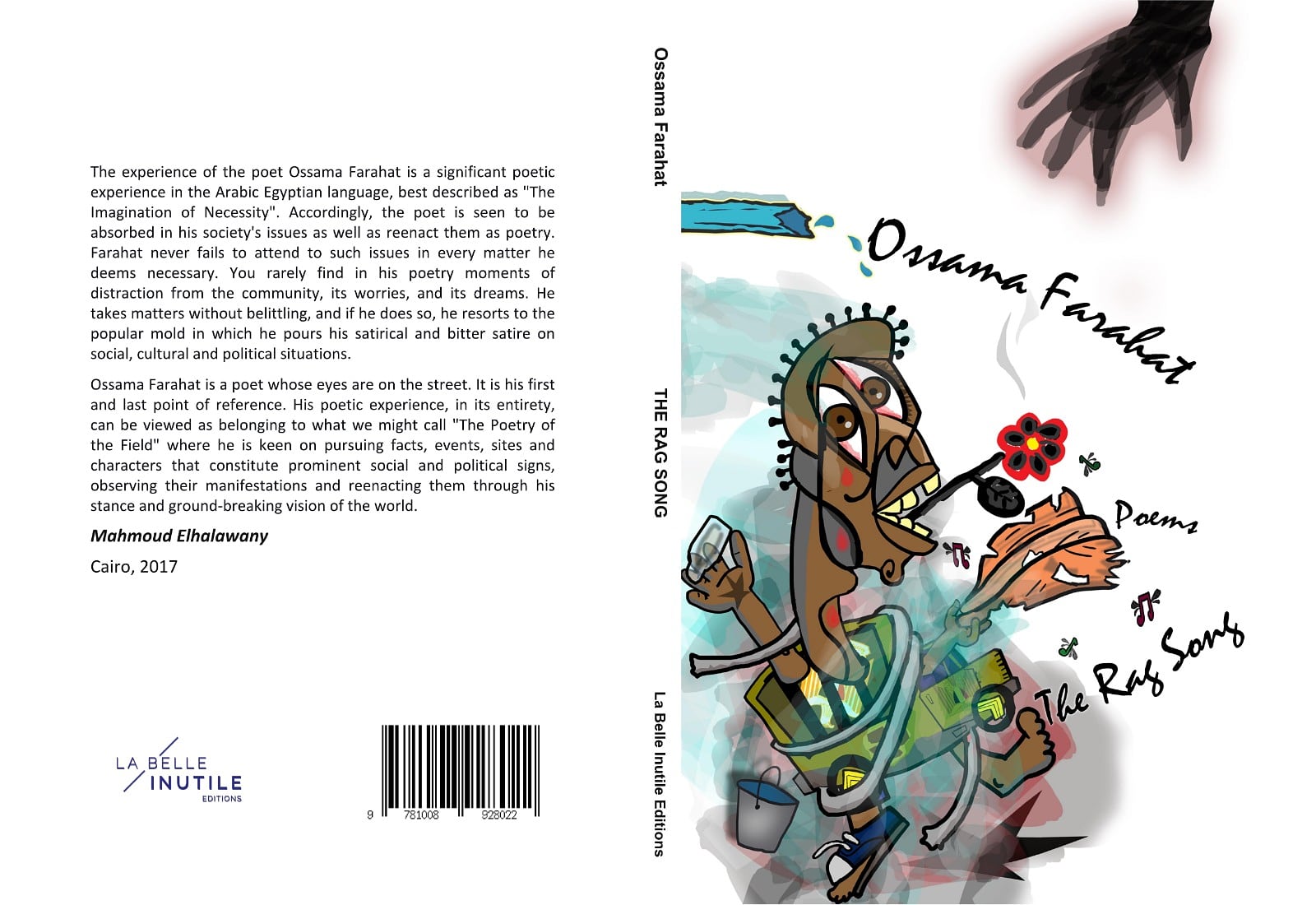 La Belle Inutile Editions published “THE RAG SONG” أغنية الفوطة “By The Egyptian Poet OSSAMA FARHAT