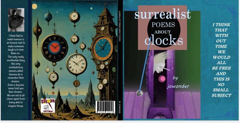 Surrealist Poems About Clocks /book by&nbsp;Jowonder